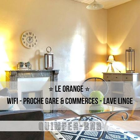 Le Orange - Confort - Wifi - Entre Gare Et Centre แก็งแปร์ ภายนอก รูปภาพ
